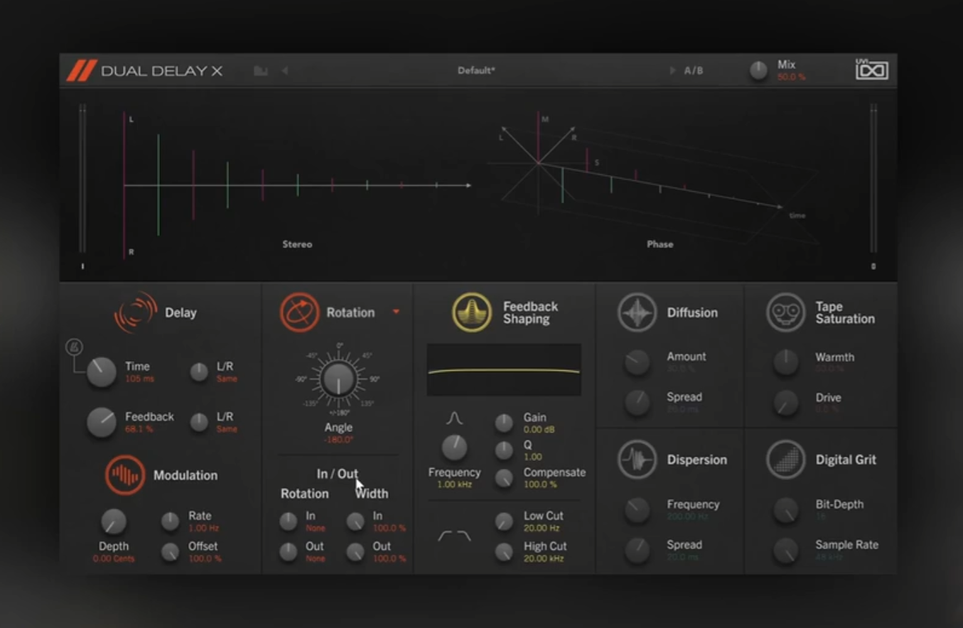 图片[1]-UVI Dual Delay X——延迟-艾瑞乐精品音频资源网