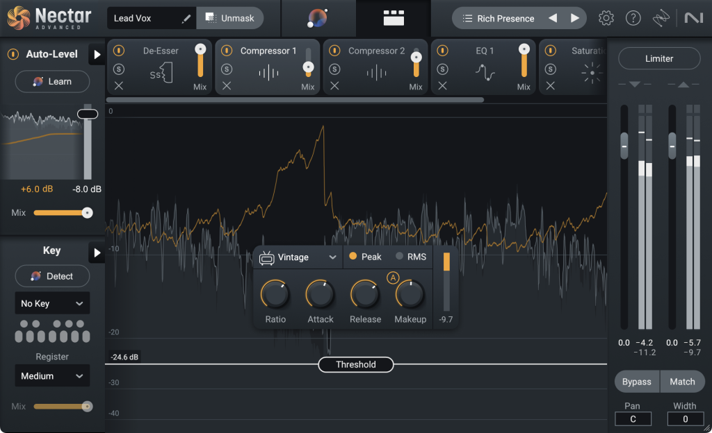 图片[1]-臭氧花蜜智能AI人声混音插件 | iZotope – Nectar 4 Advanced v4.0.1 R2R唱歌配音全搞定WIN-艾瑞乐精品音频资源网