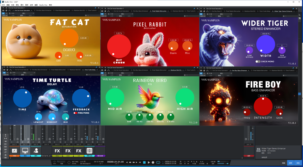 图片[1]-已提取插件——voxsamples动物六件套（正版）+duck混响-艾瑞乐精品音频资源网