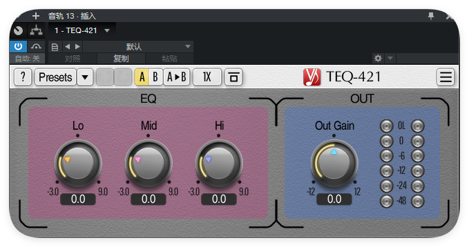 图片[1]-Voxengo_TEQ-421_均衡器-艾瑞乐精品音频资源网