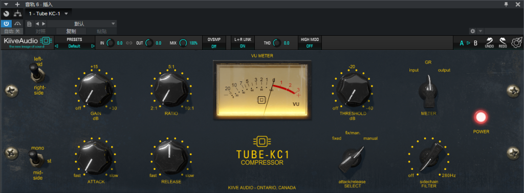 图片[1]-Kiive Audio_Tube KC-1_压缩器-艾瑞乐精品音频资源网